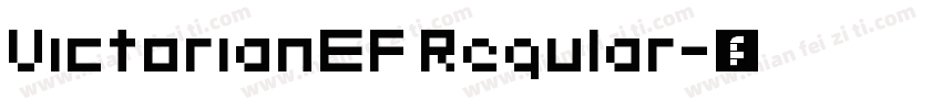 VictorianEF Regular字体转换